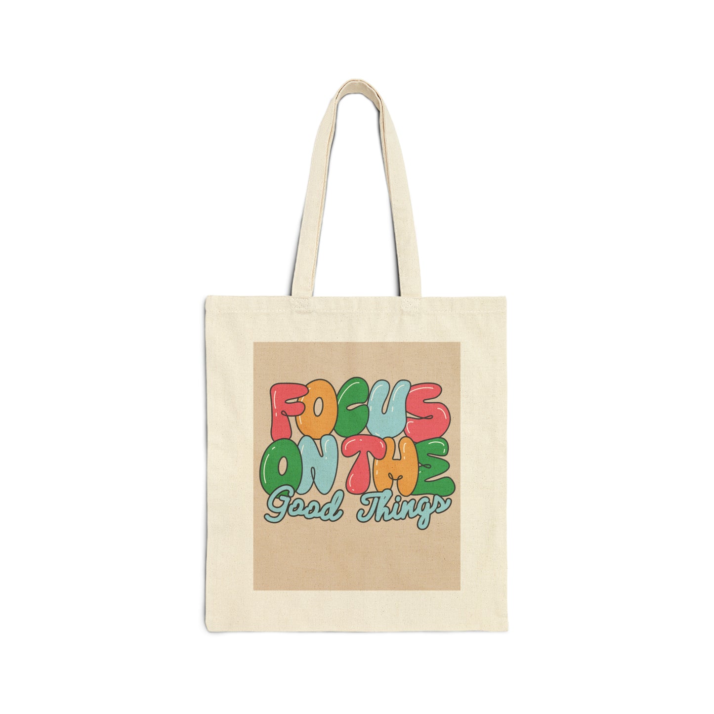 Cotton Canvas Tote Bag | Good Things - Ribooa