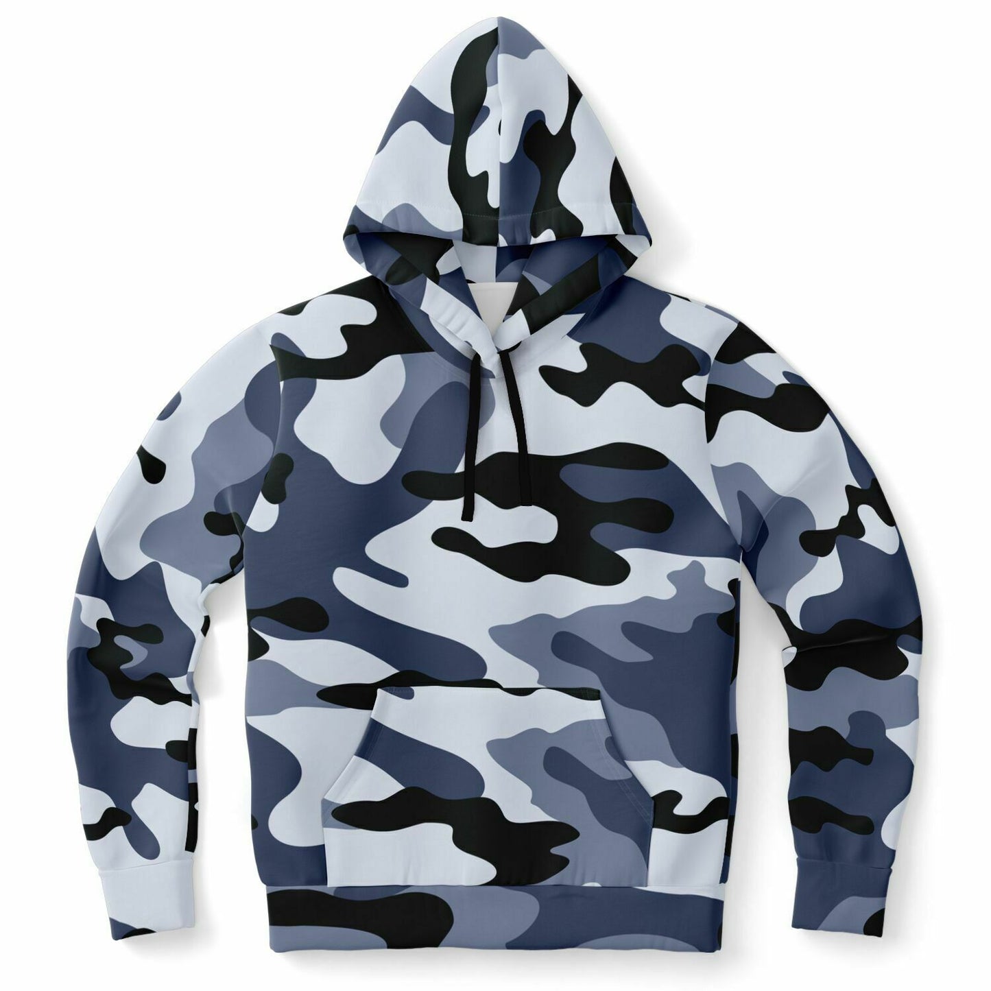 Blue Camouflage Hoodie | Unisex HD