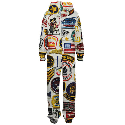 Funky Patches Rave Jumpsuit | Unisex HD