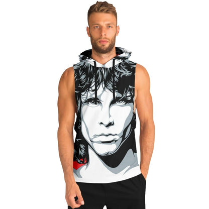 Sleeveless Hoodie | Jim Morrisson Artwork