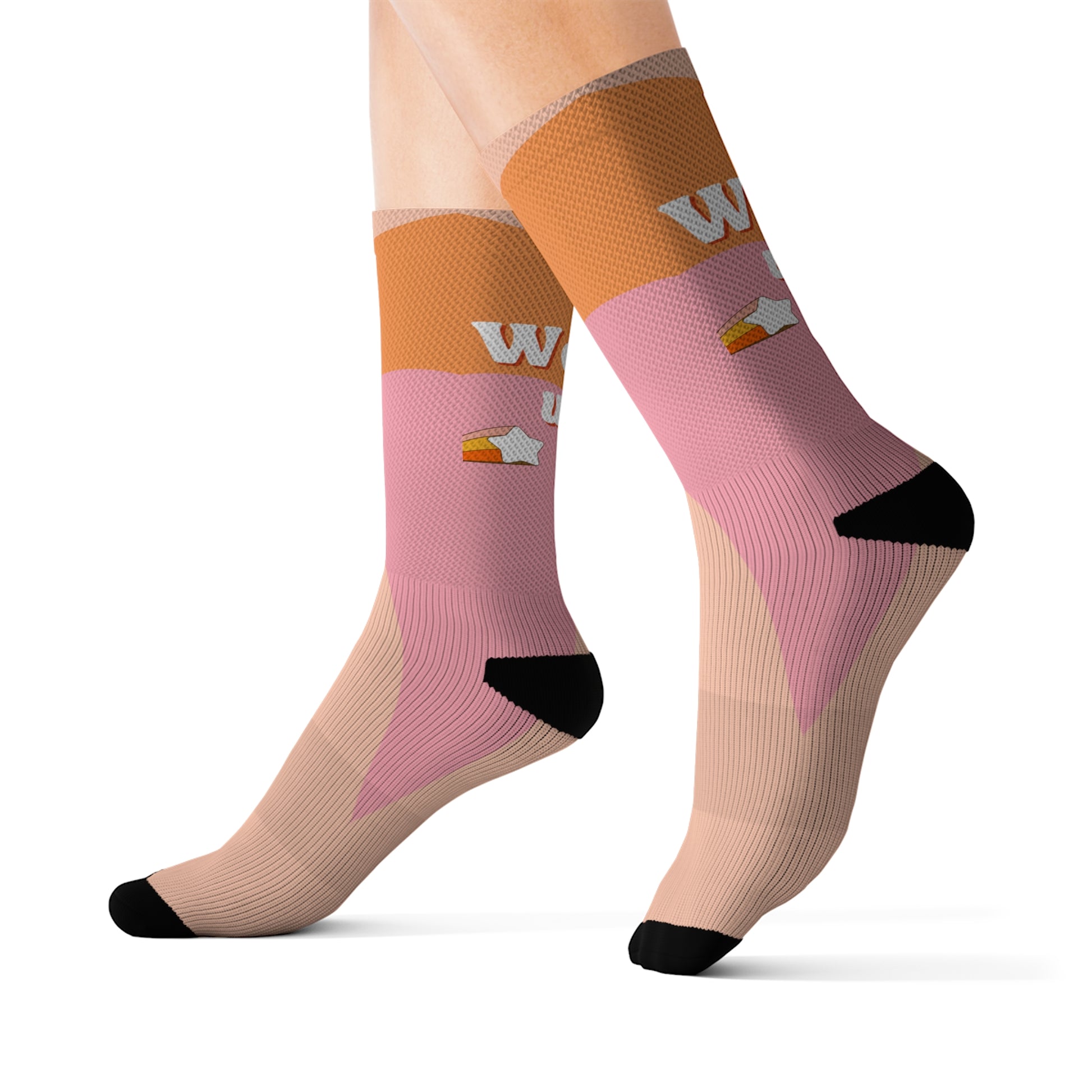 Sublimation Socks | Wake up | Retro - Ribooa