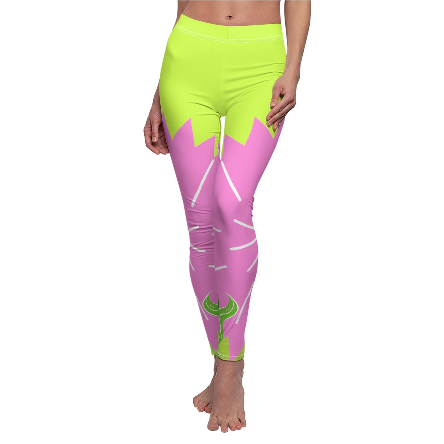 Casual Leggings | Pop-Art Vibes - Ribooa