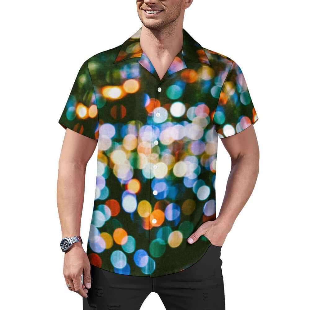 Cuban Collar Shirt | Let's go disco | Shipping Included - Ribooa