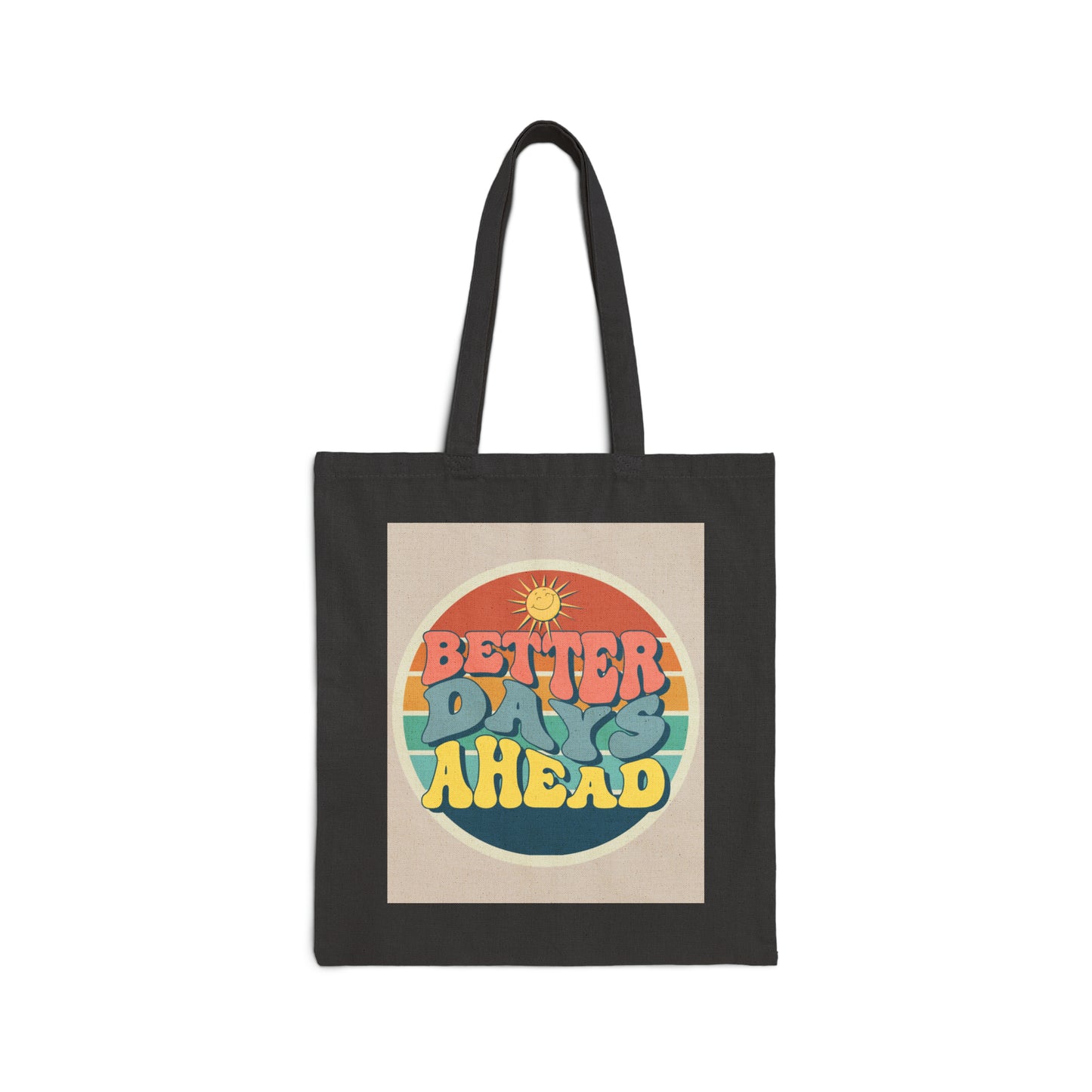 Cotton Canvas Tote Bag | Better Days - Ribooa