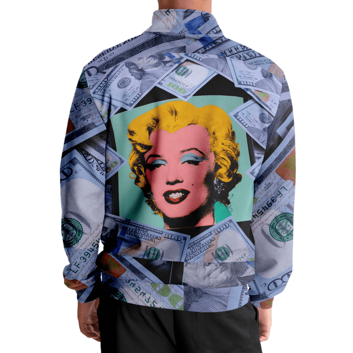 Andy Warhol Track Jacket | Unisex Blue HD