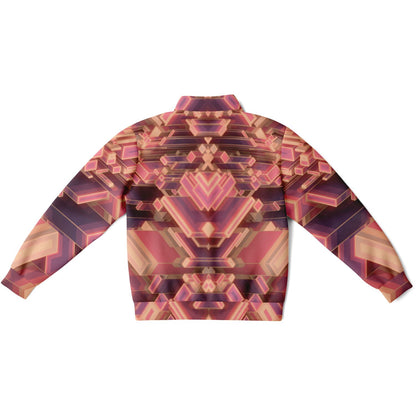 Future Pink Track Jacket | HD Print Unisex