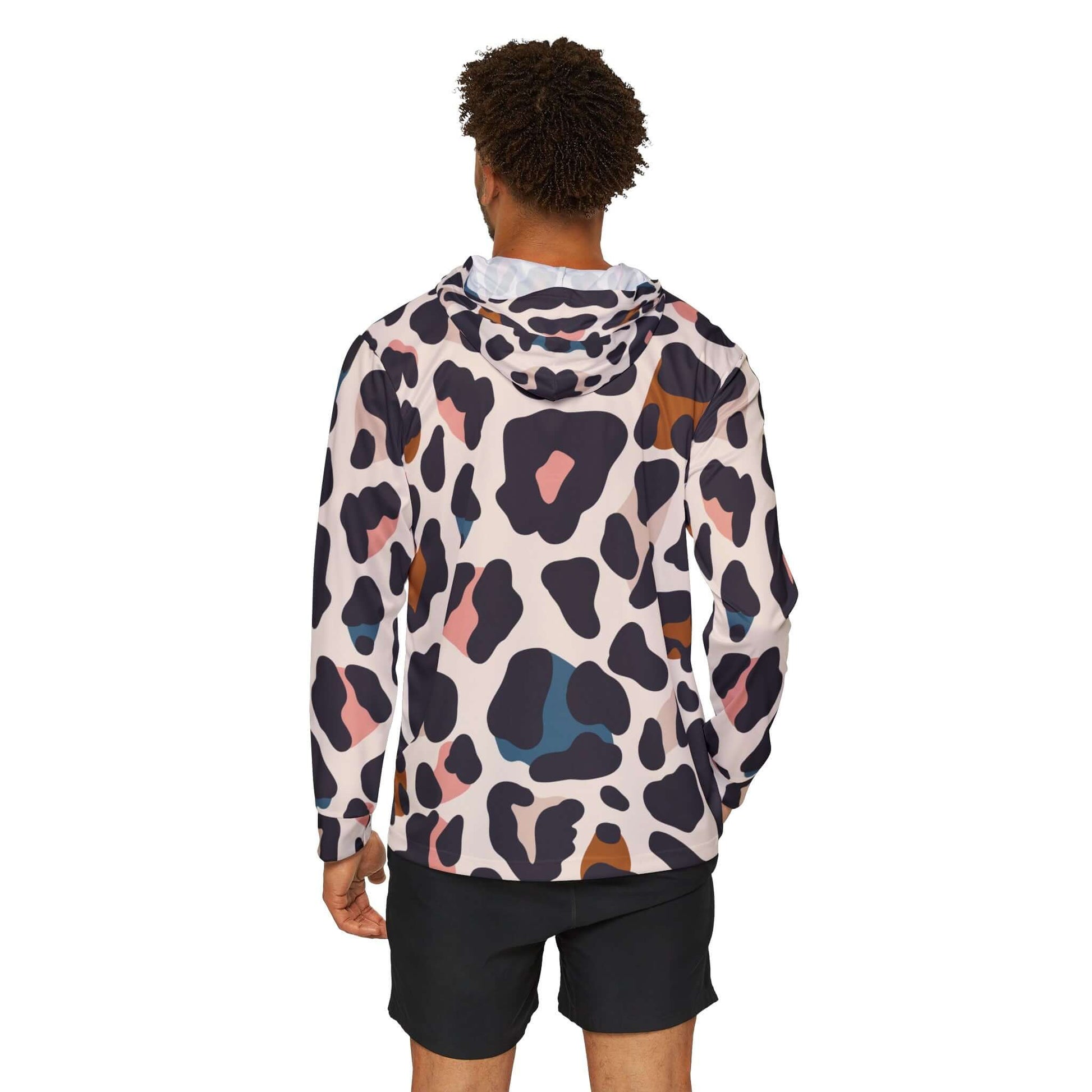 Leopard Warmup Hoodie | Pastel