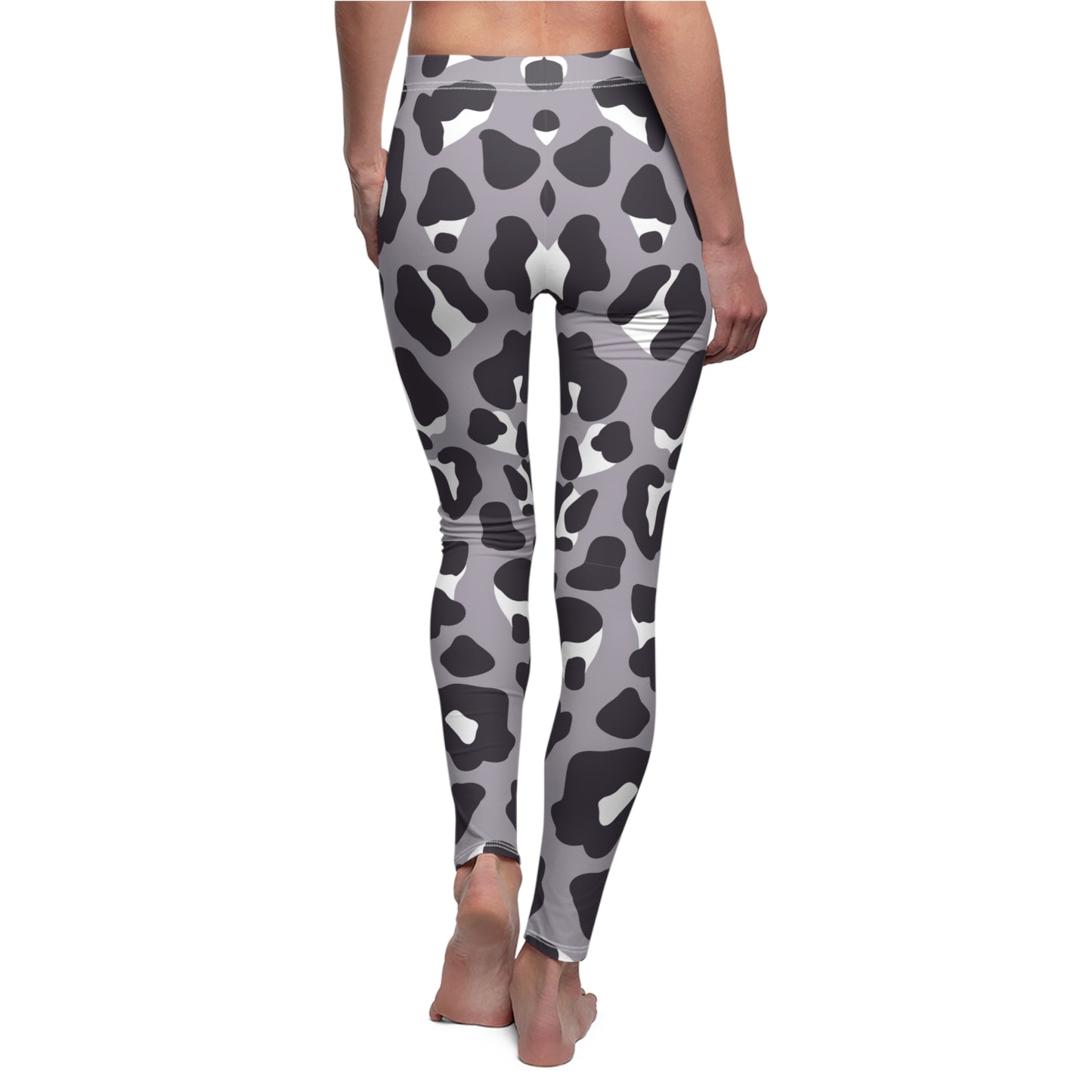 Casual Leggings | Leopard Groove - Ribooa