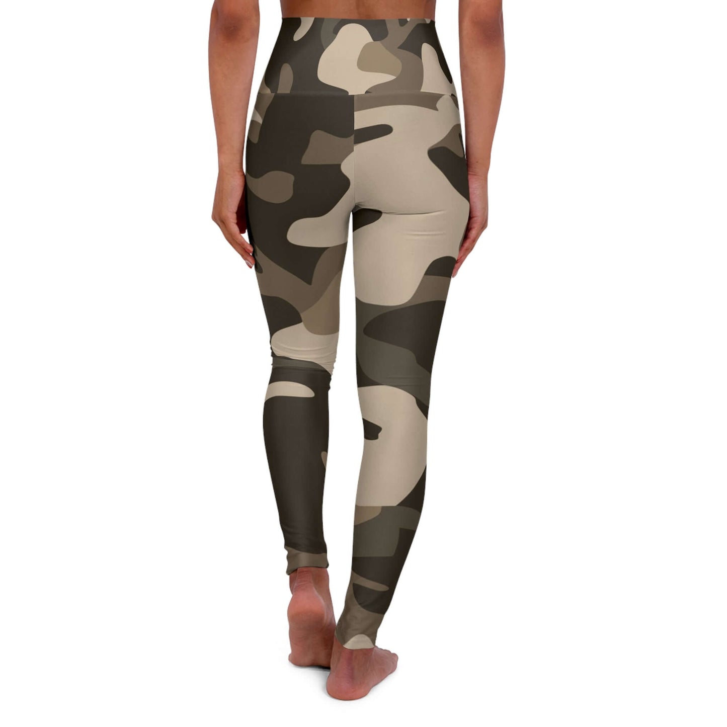 Commando Yoga Leggings | High Waisted Khaki