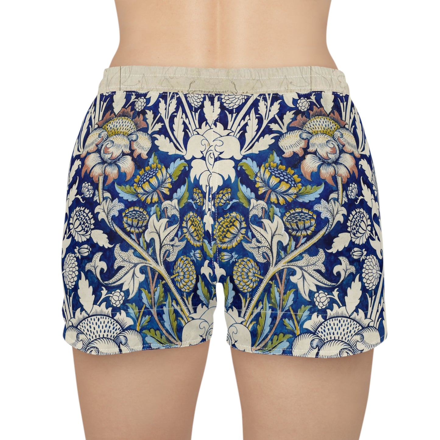 Casual Shorts | Vintage Flowers - Ribooa