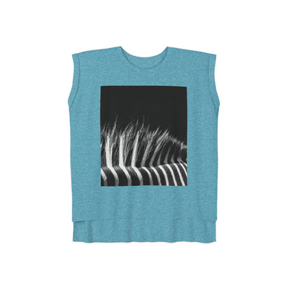 Relaxed Fit Muscle Tee (Front Print) - Ribooa