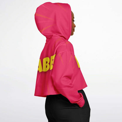 Red BABE! Cropped Hoodie