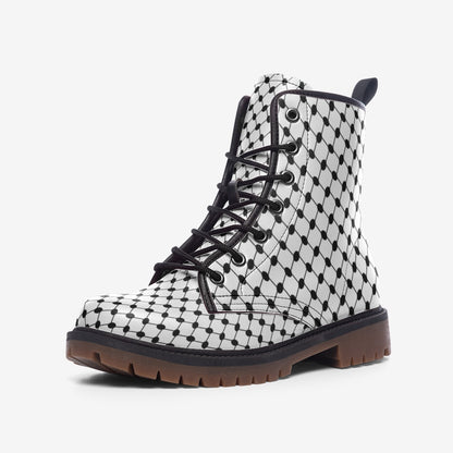 Keffiyeh Boots | Lightweight Leather | Unisex