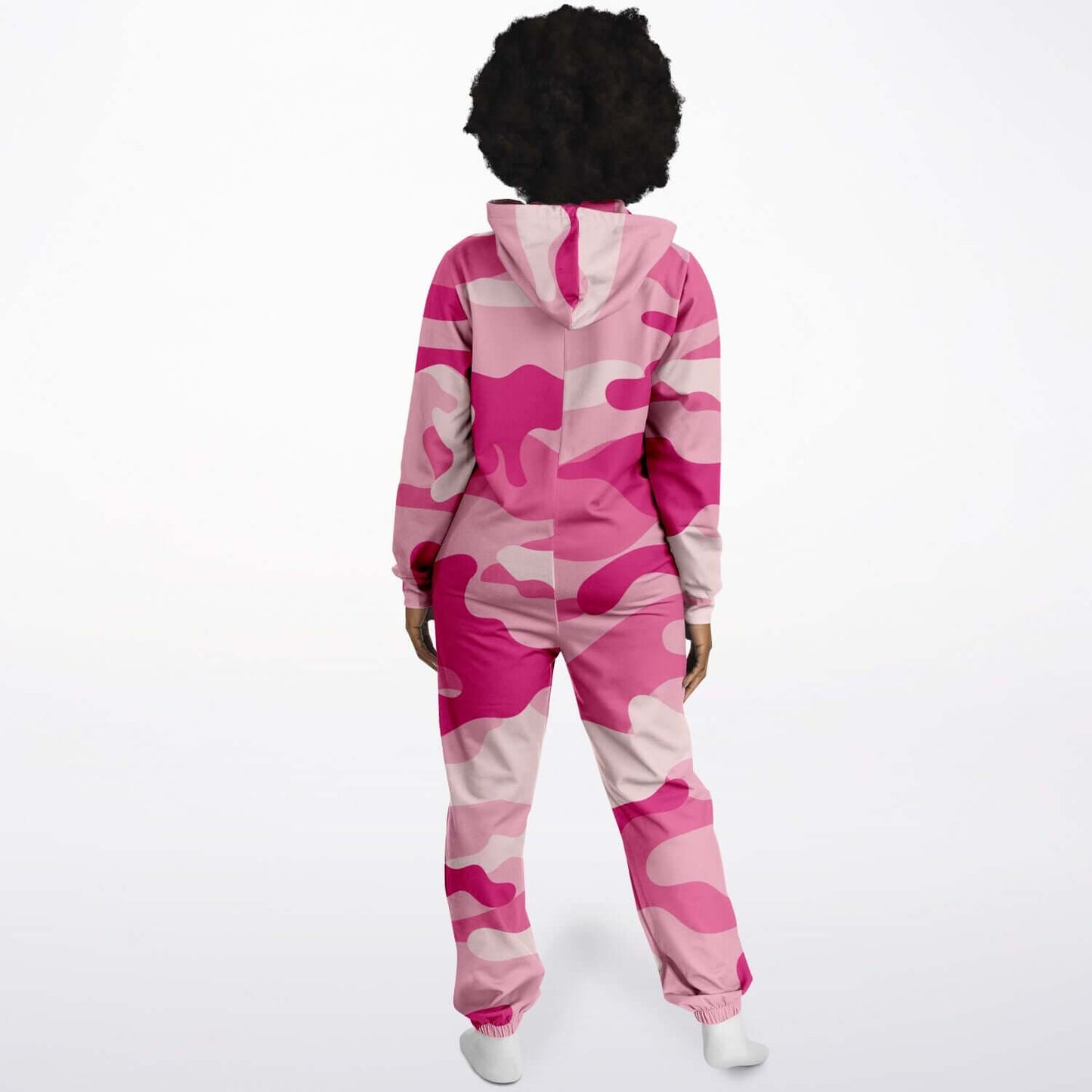 Camo Jumpsuit | Lavender Pink