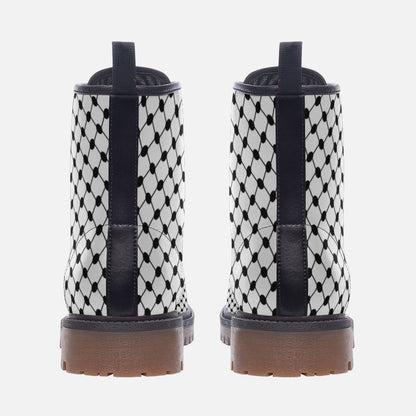 Keffiyeh Boots | Lightweight Leather | Unisex