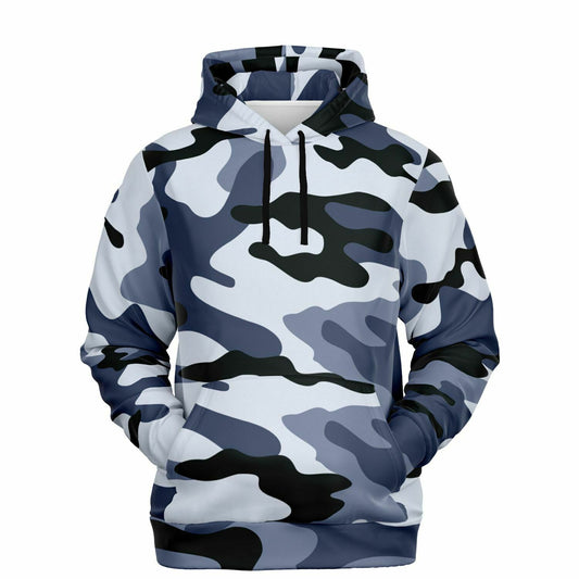Blue Camouflage Hoodie | Unisex HD