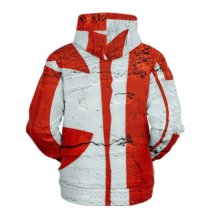 Streetwear Hoodie | Rotterdam Red Grafitti Wall