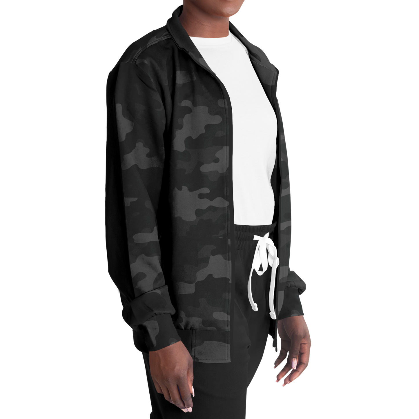 Camo Jacket | Military Black Camouflage | Unisex