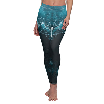 Casual Leggings | Water - Ribooa