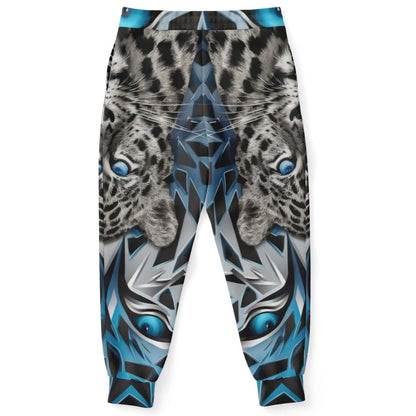 Blue Leopard Track Pants | Wicked Version