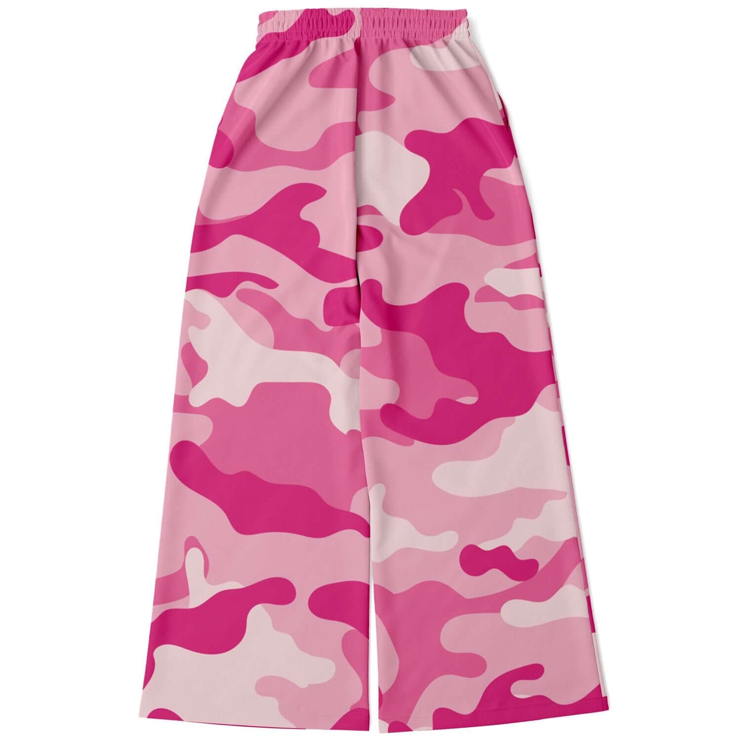 Camo Wide Leg Pants For Women | Lavender Pink