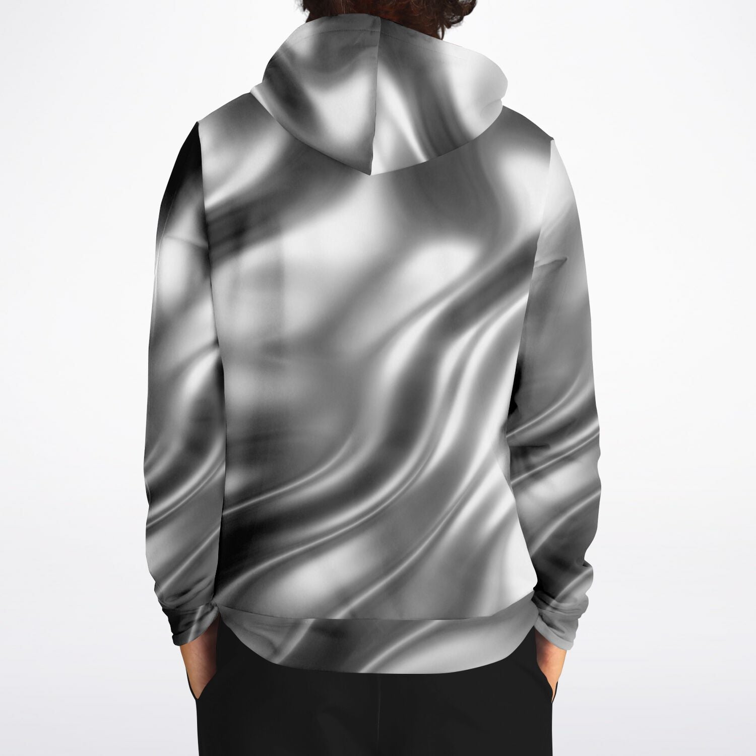 Silver Hoodie | Unisex | Metallic All Over Print