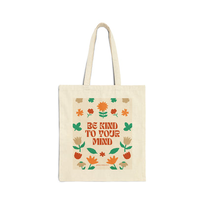 Cotton Canvas Tote Bag | Kind - Ribooa