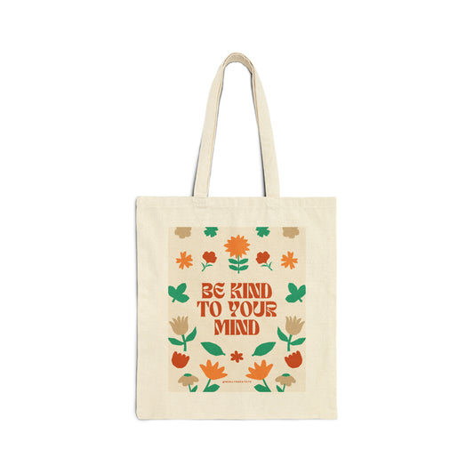 Cotton Canvas Tote Bag | Kind - Ribooa