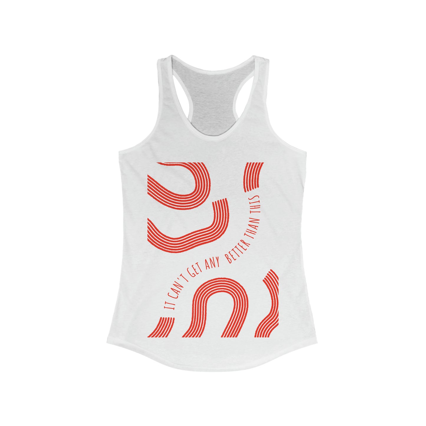 Racerback Tank | Can't Get - Ribooa