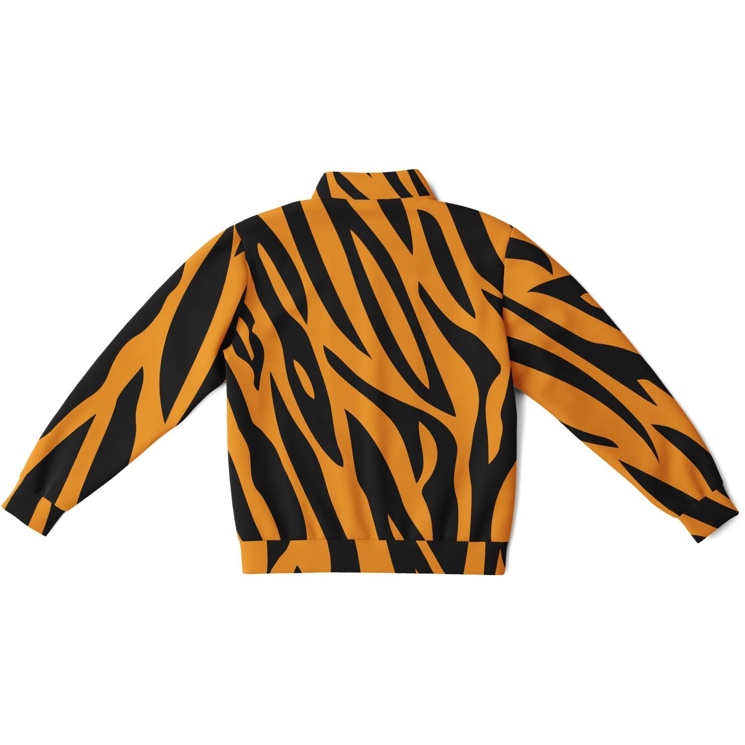 Tiger Track Jacket | Orange & Black HD Print
