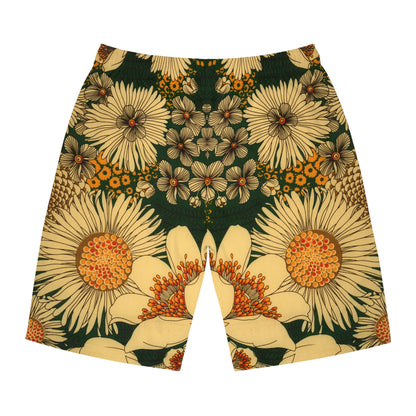 Board Shorts | Floral Vibe - Ribooa