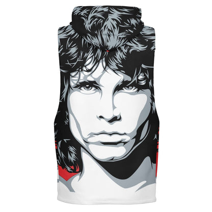 Sleeveless Hoodie | Jim Morrisson Artwork