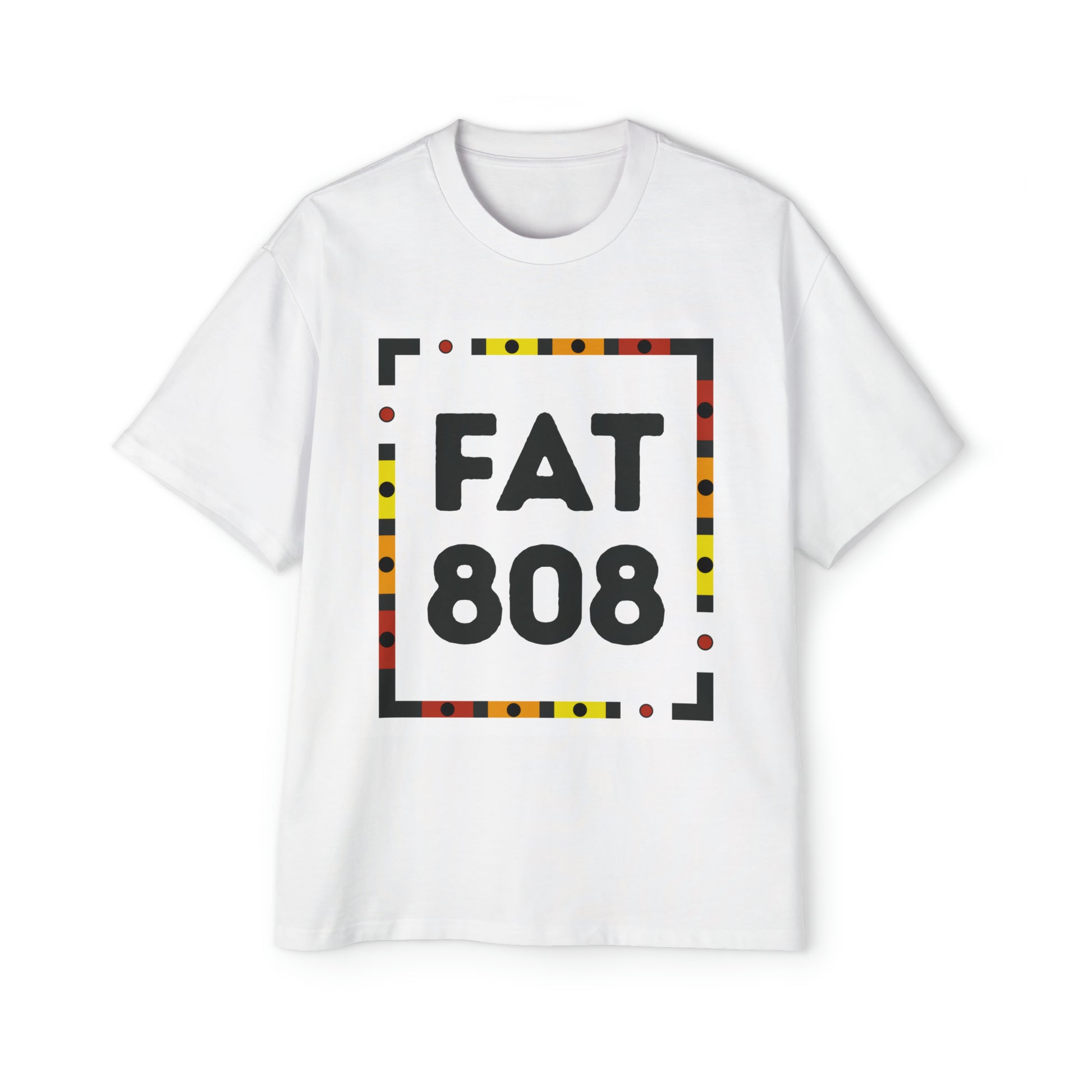 Oversized Tee | FAT 808 | White - Ribooa