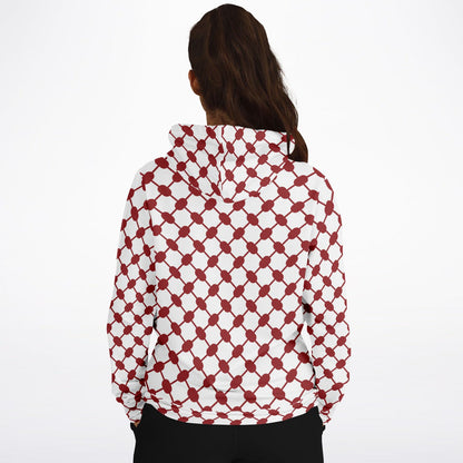 Red Keffiyeh Hoodie | Unisex HD