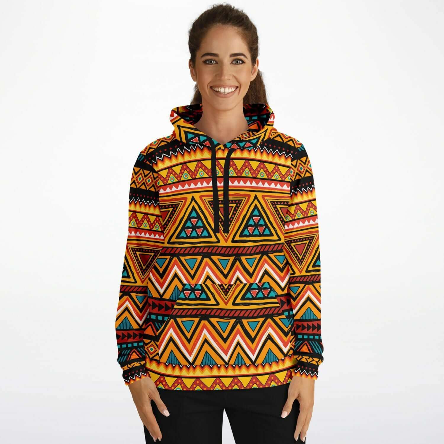 Colorful Mexican Hoodie | Ethnic Pattern