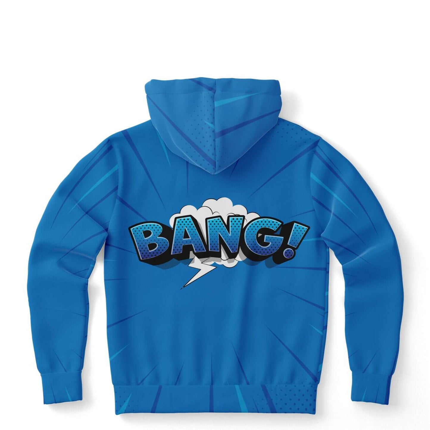 Bang! Blue Hoodie | Pop Art HD