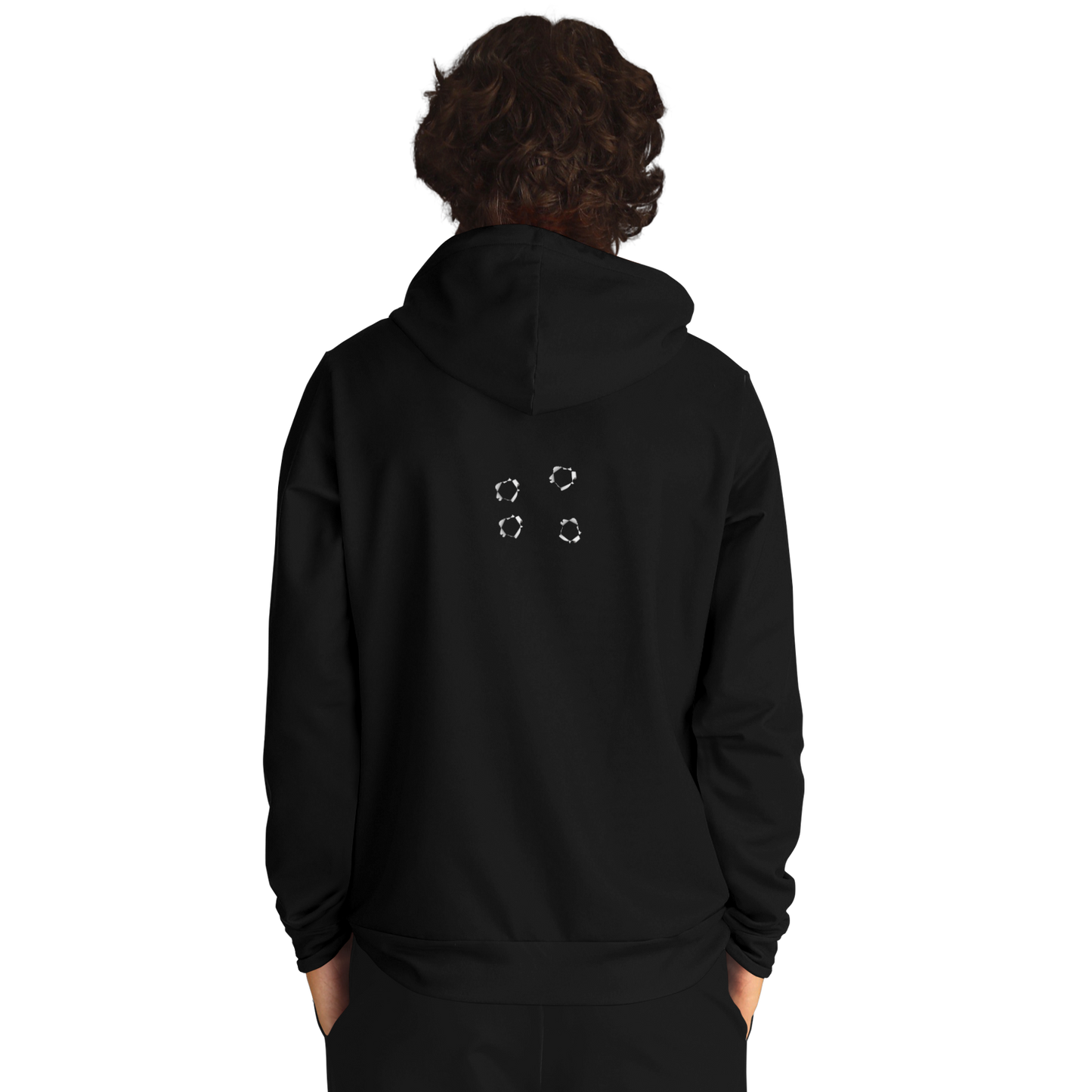 Bullet Holes Hoodie | Unisex Black