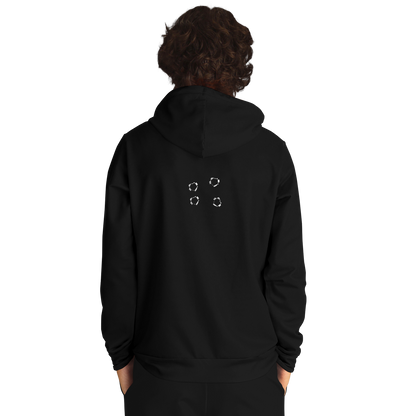 Bullet Holes Hoodie | Unisex Black