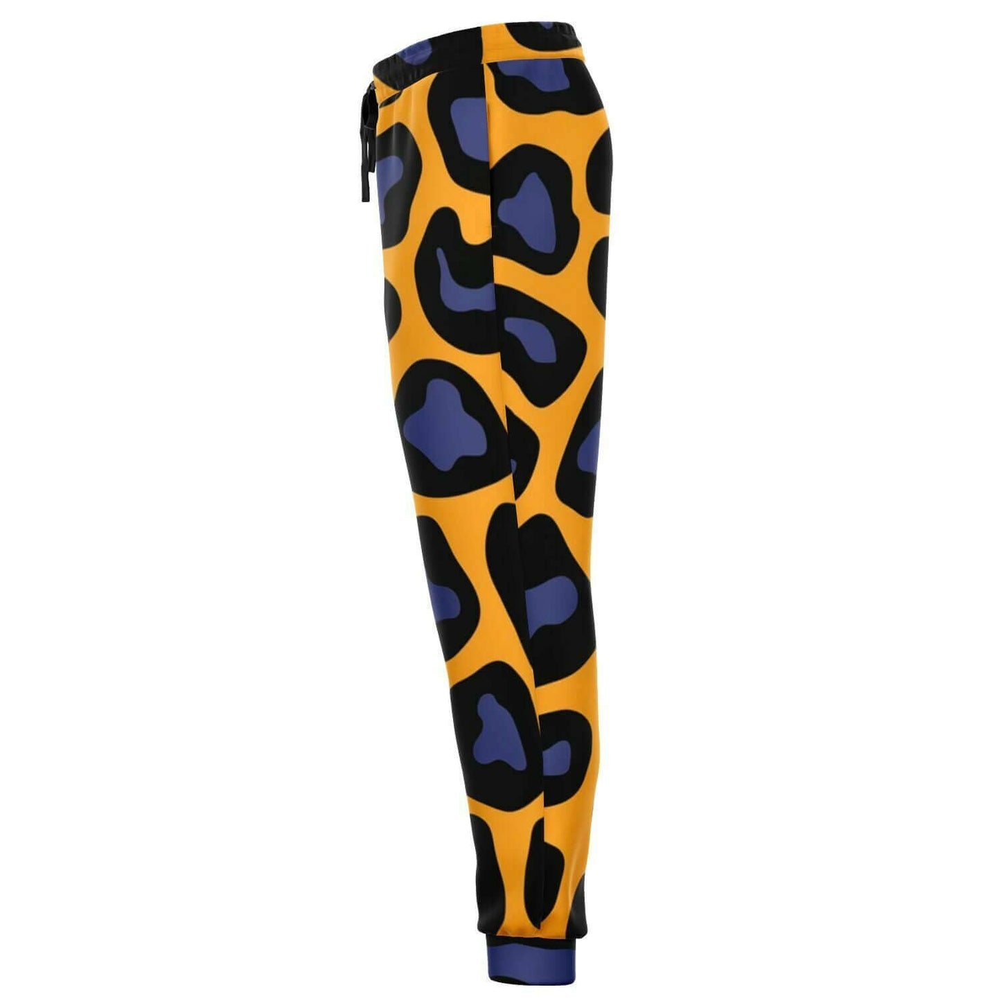 Leopard Pants For Men | Black & Blue HD Print