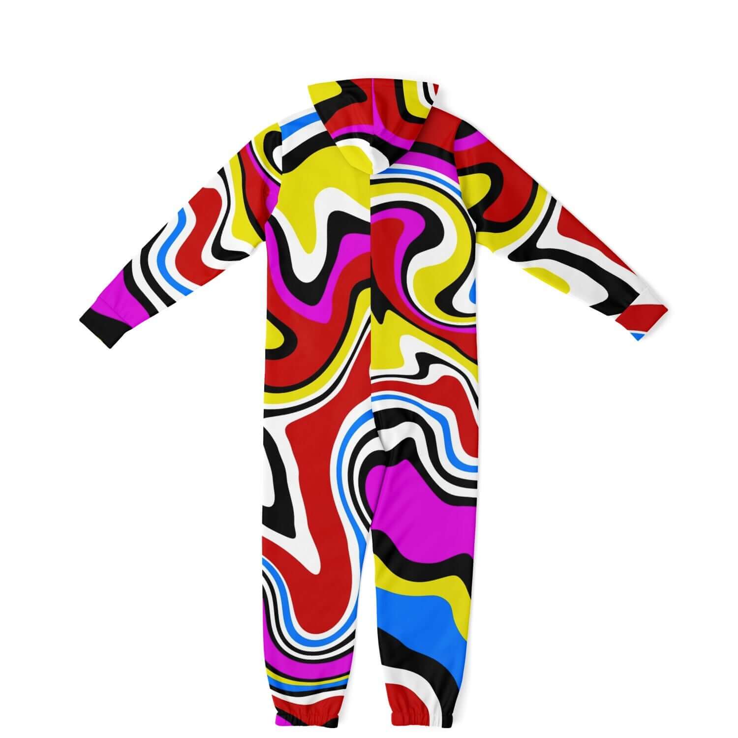 Psychedelic Rainbow Rave Jumpsuit | Unisex HD