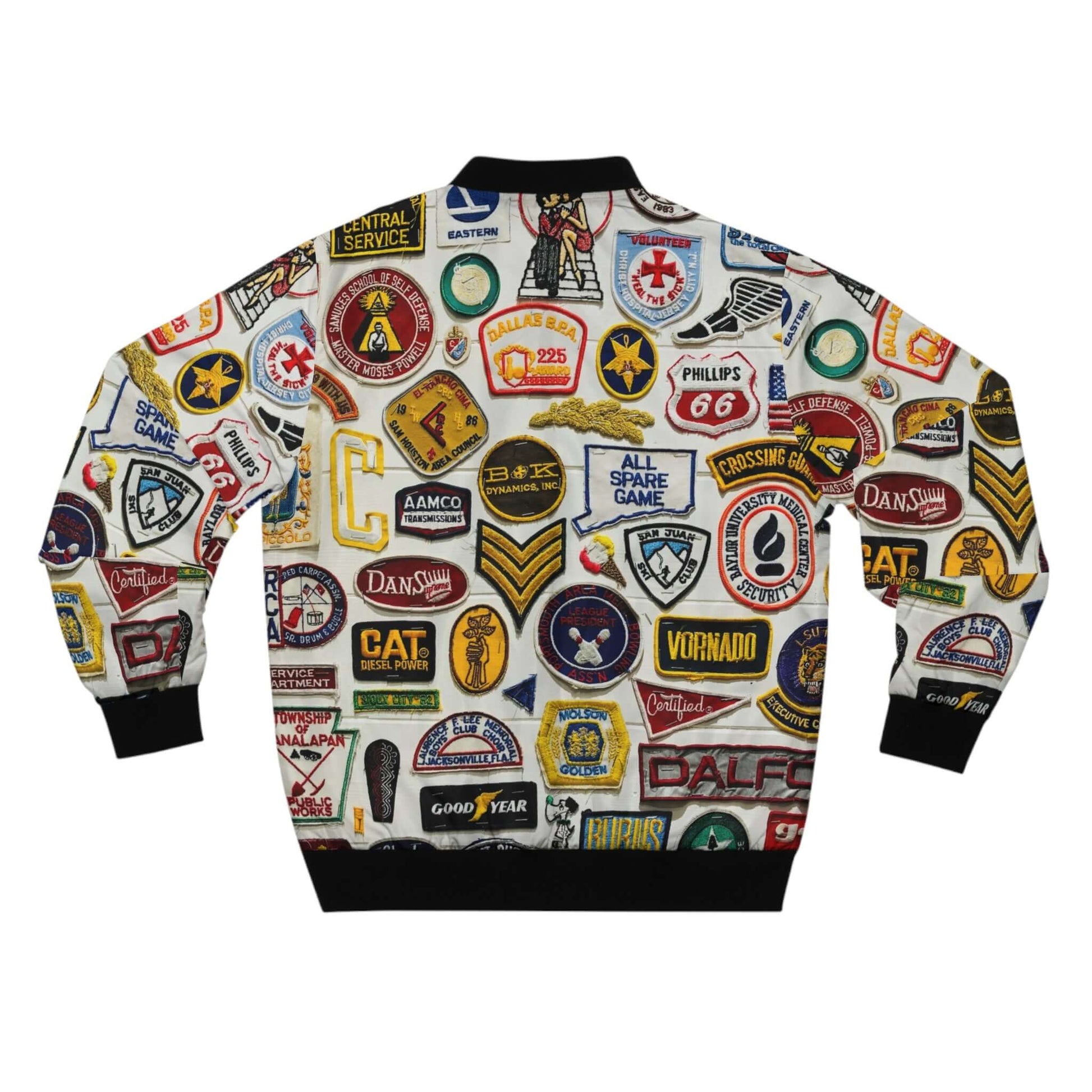 Funky Patches Bomber Jacket | US Badges