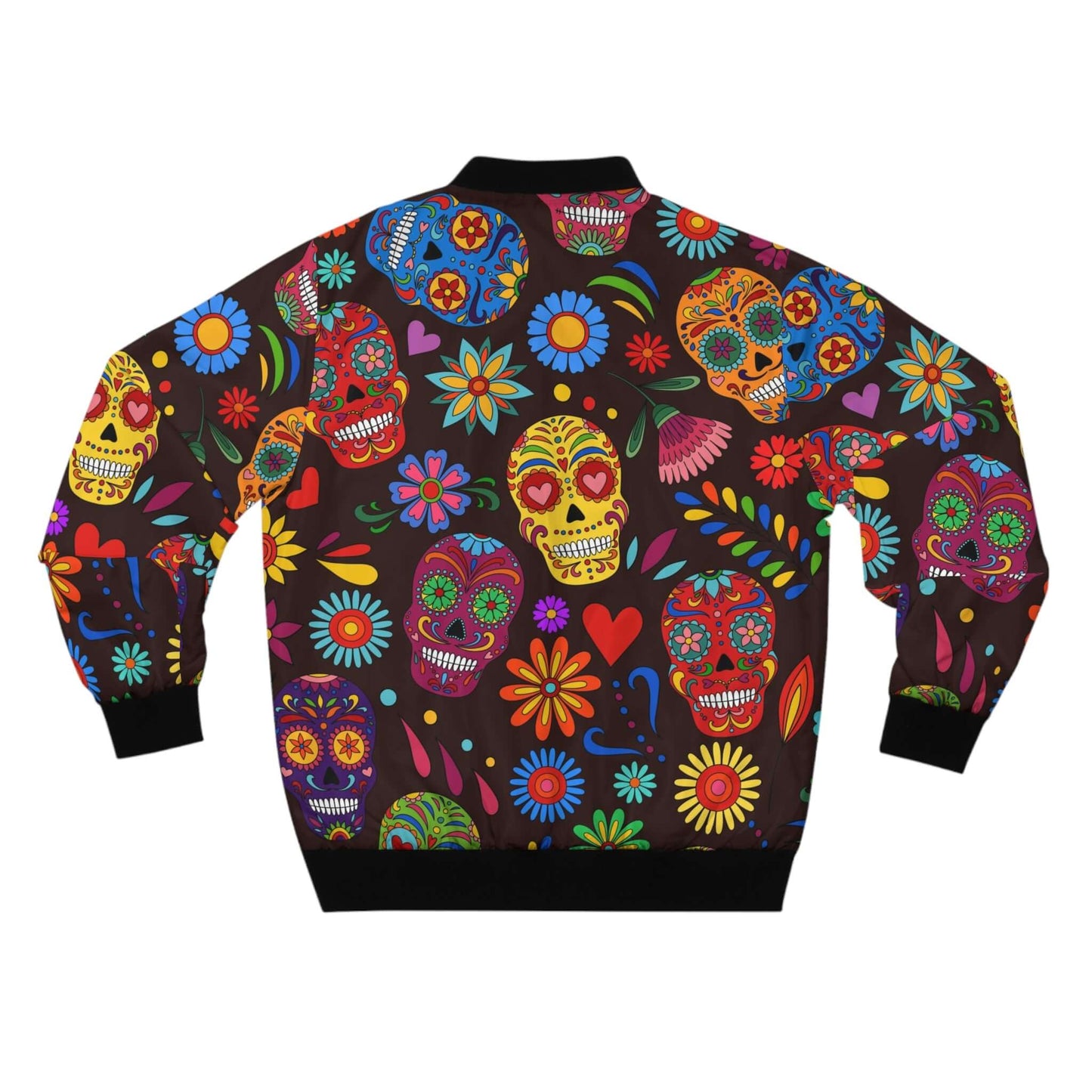 Day of the Dead Skulls Bomber Jacket