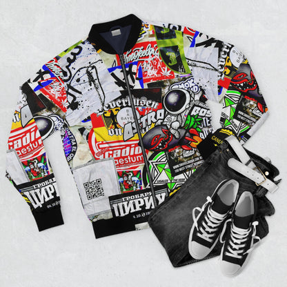Streetwear Bomber Jacket | Funky Artwork