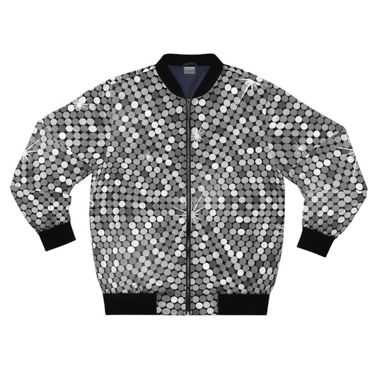 Disco Ball Bomber Jacket