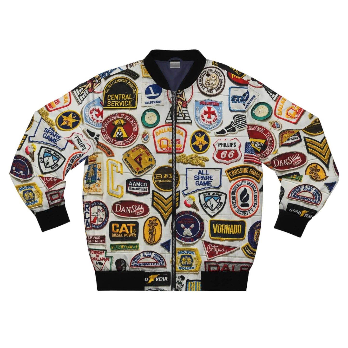 Funky Patches Bomber Jacket | US Badges