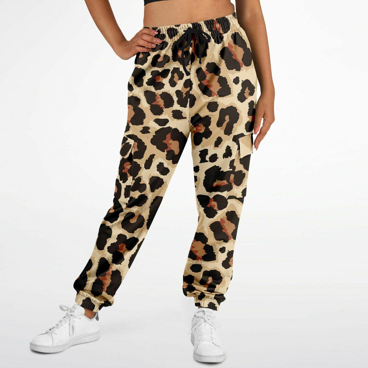 Leopard Cargo Sweatpants | Classic Design HD