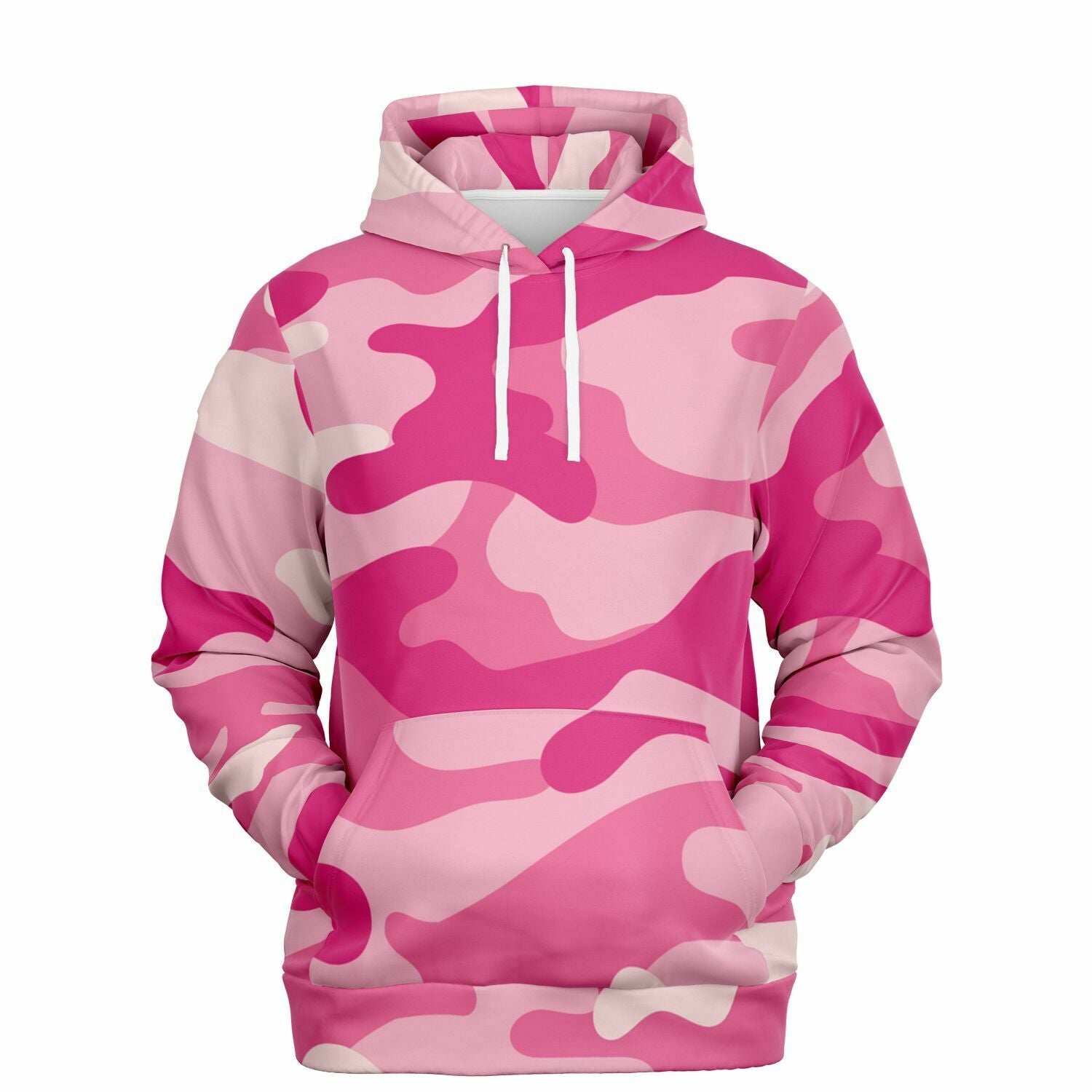 Lavender Pink Camouflage Hoodie | Unisex