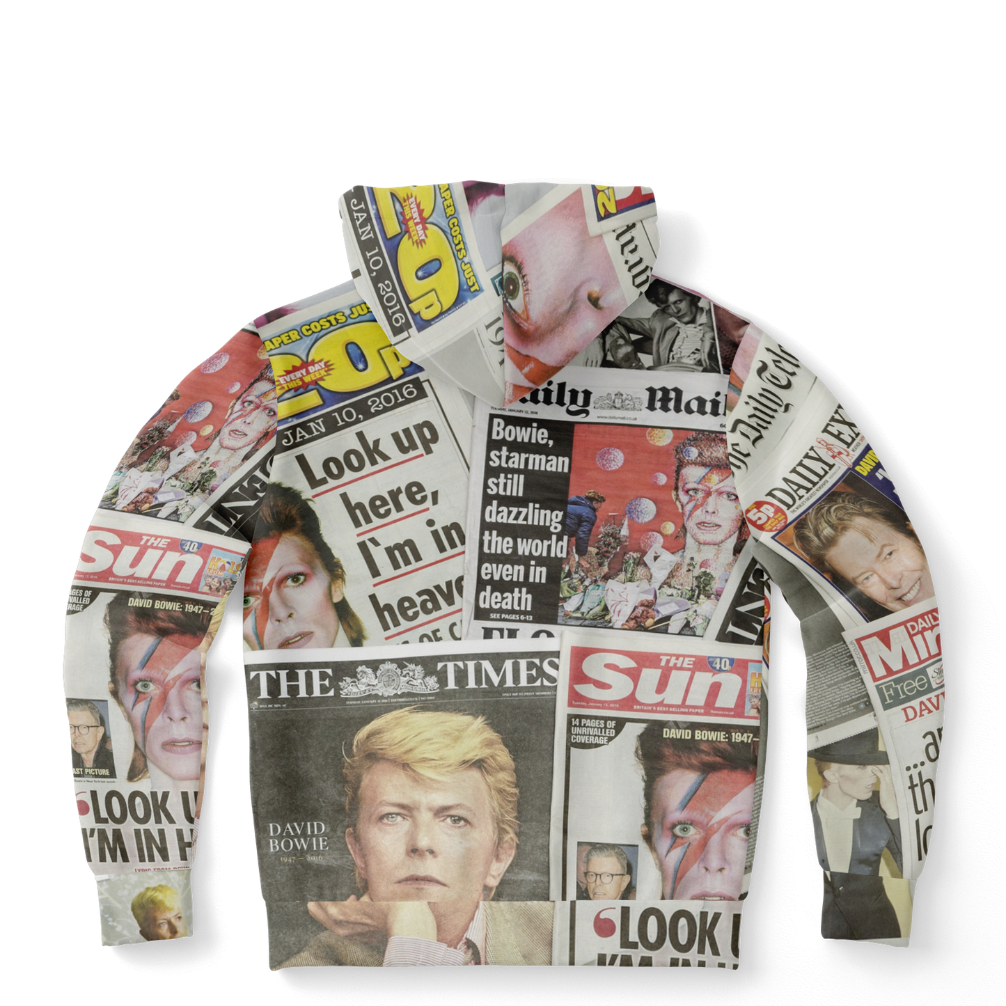 David Bowie Hoodie | Unisex HD Artwork