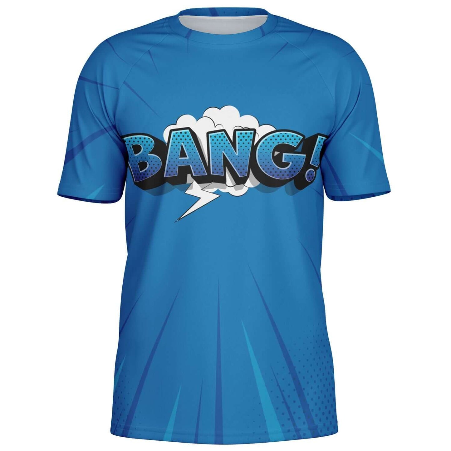 Blue Soccer Jersey | Pop Art Bang!