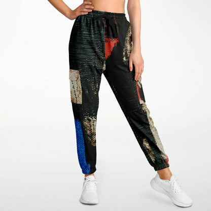 Abstract Cargo Sweatpants | Art HD Print